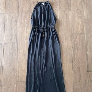 H&M | Navy Blue Maxi Dress